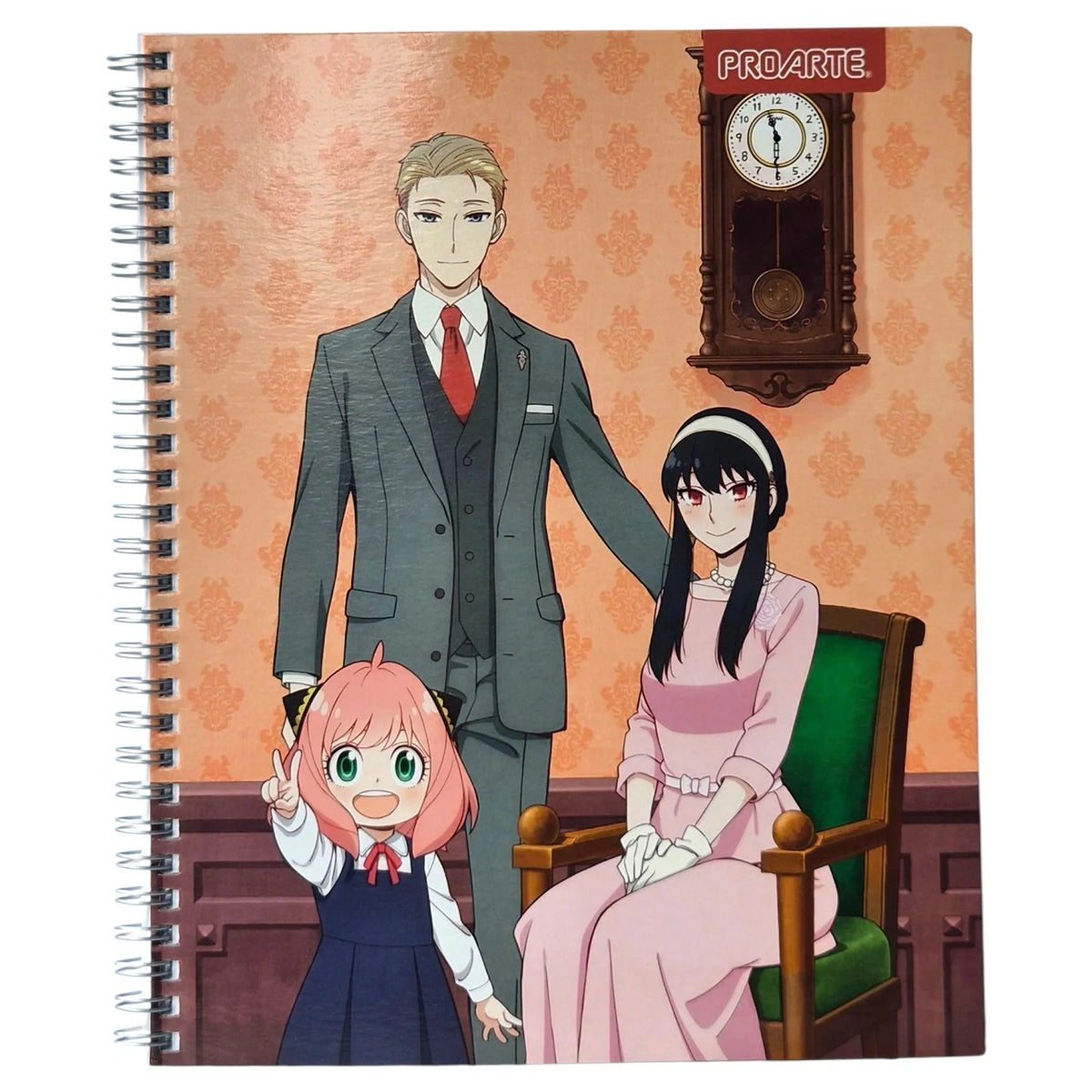 cuaderno proarte spy family