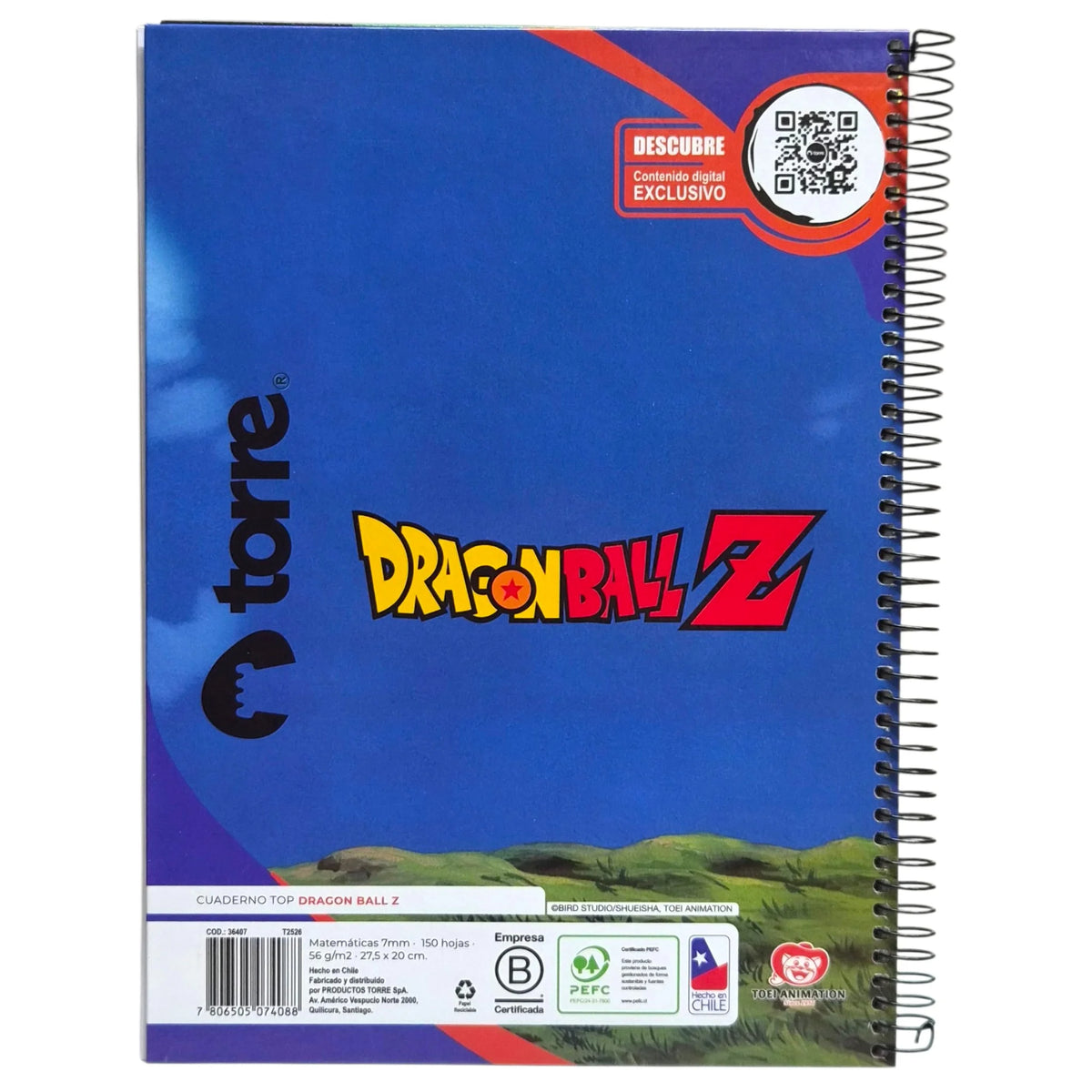 36407 cuaderno dragon ball