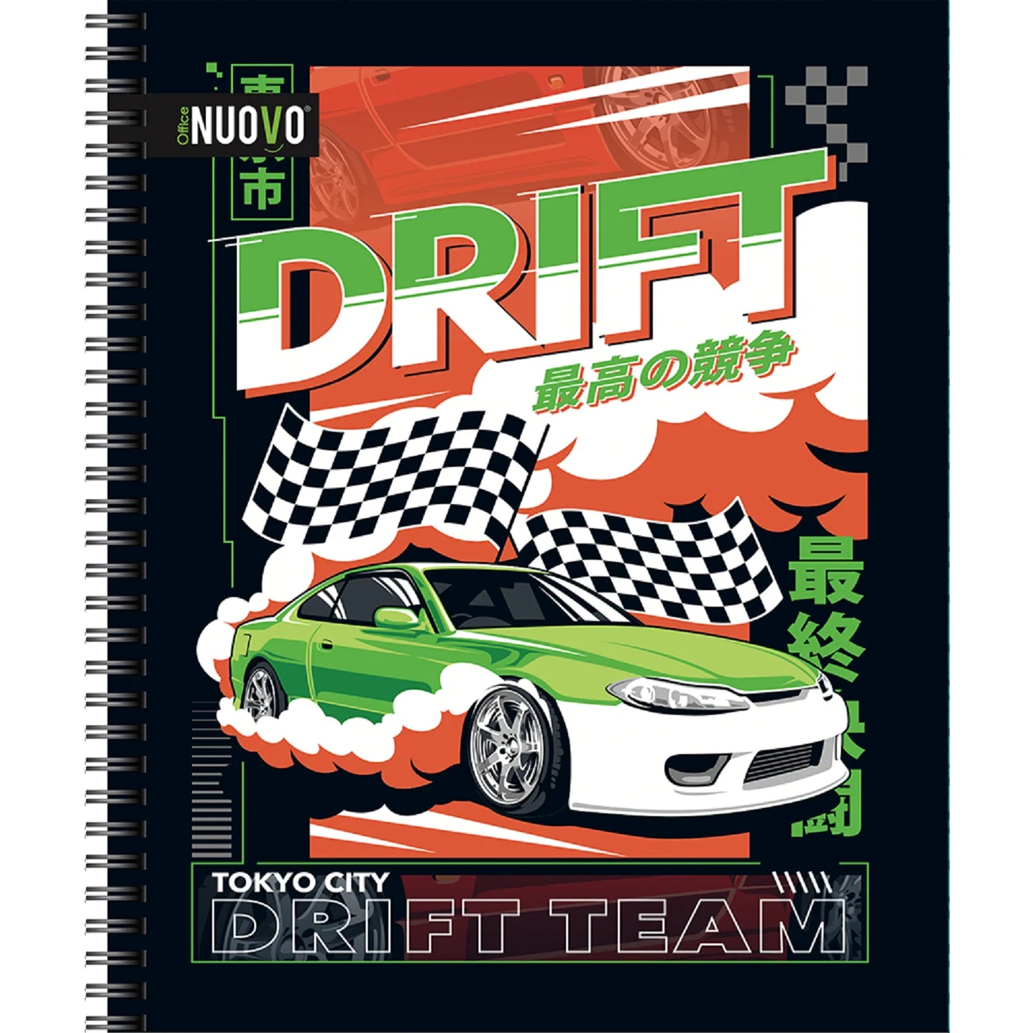 cuaderno universitario autos tuning