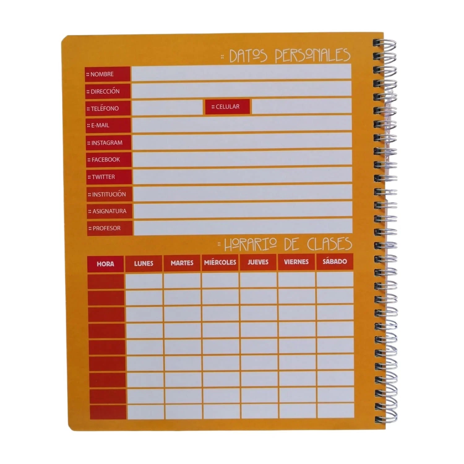 cuaderno de caligrafia