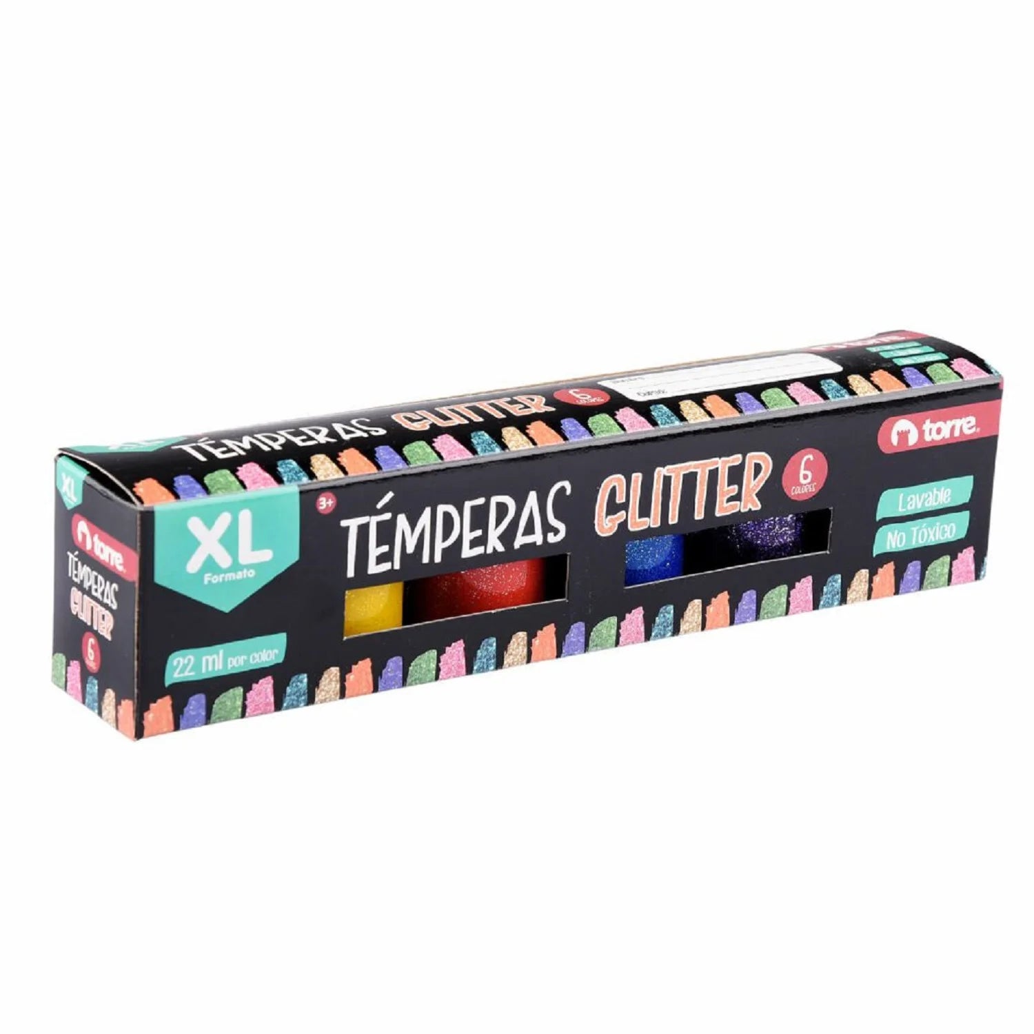 témpera glitter
