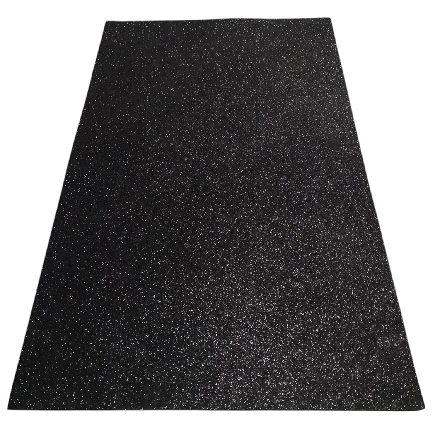 goma eva glitter negra