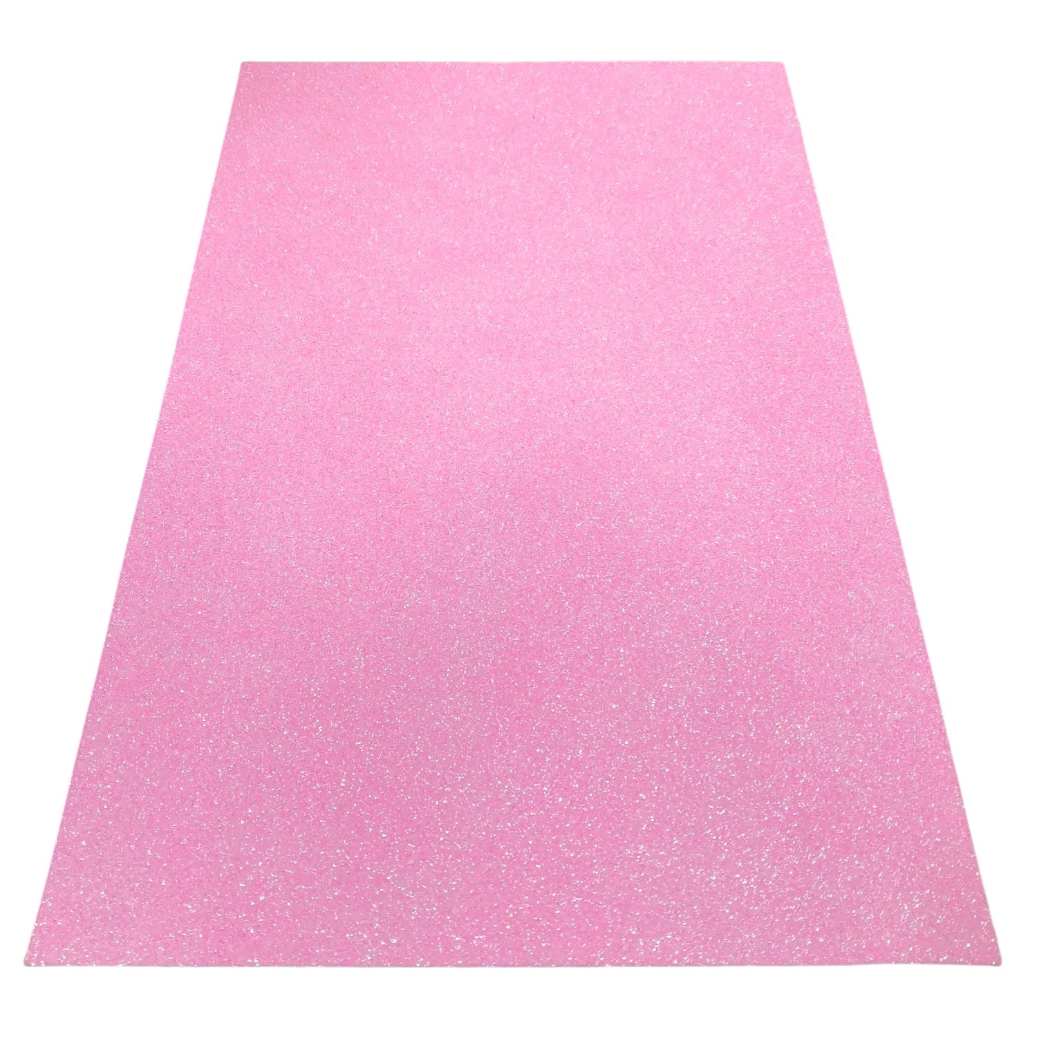 goma eva glitter rosado pastel