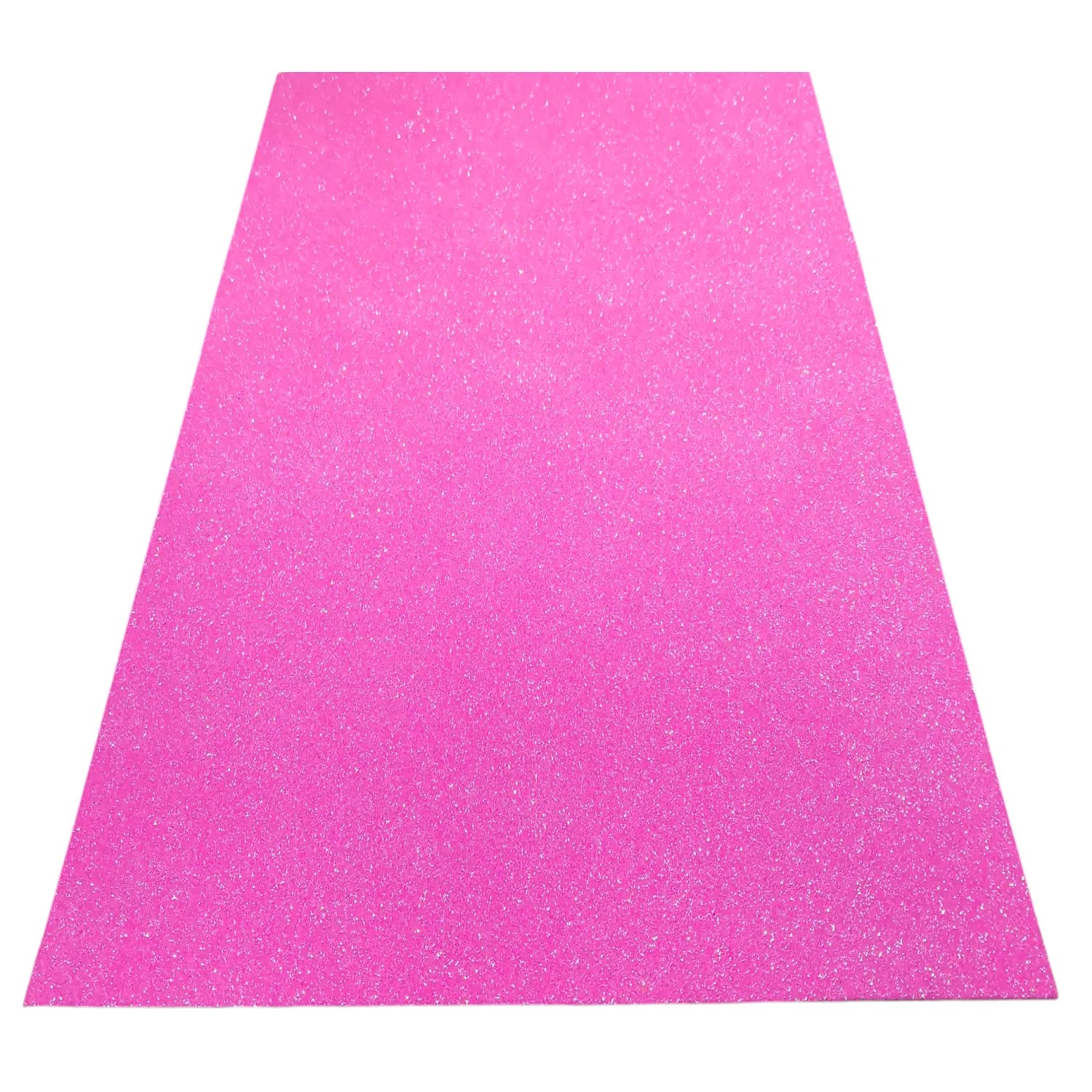 goma eva glitter rosada