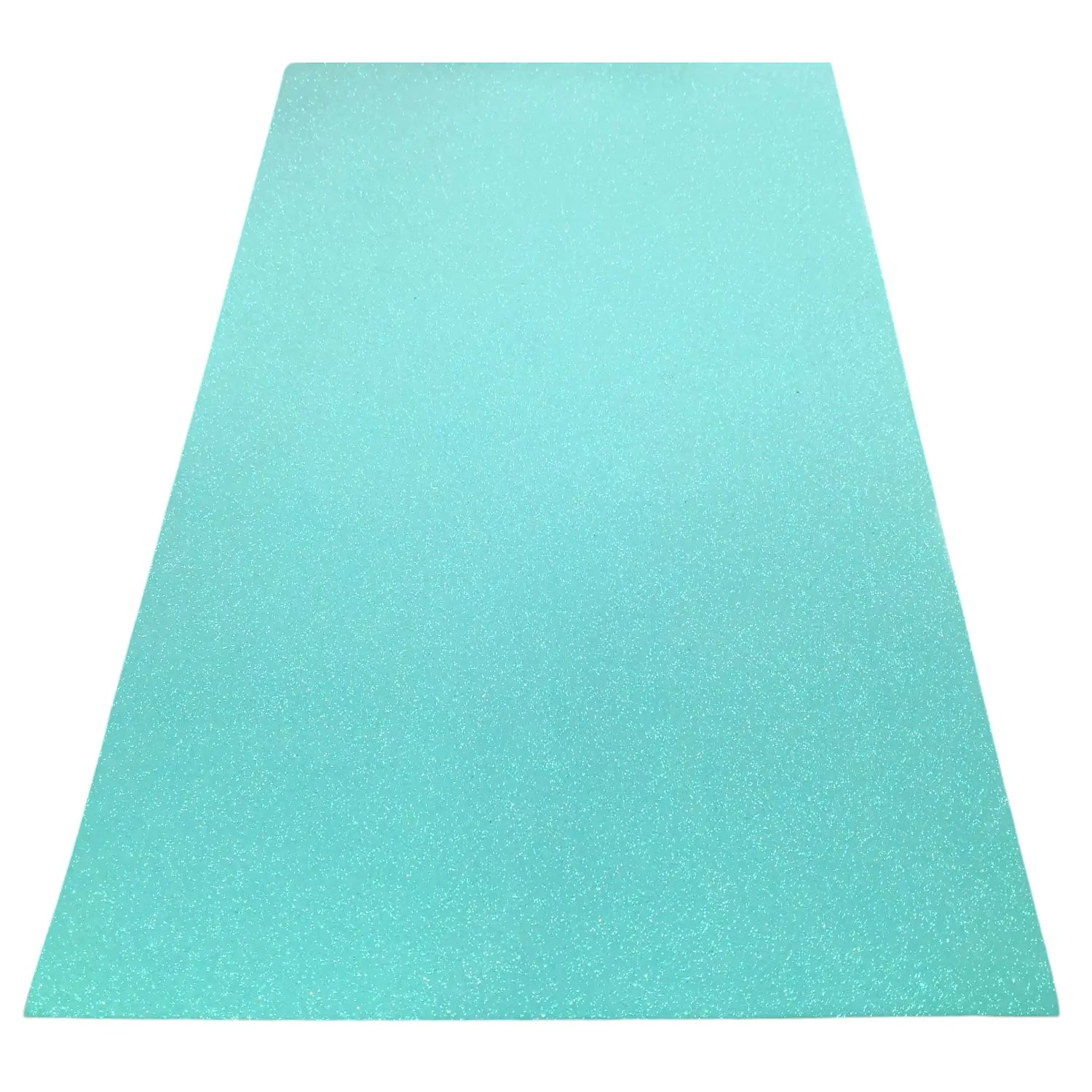goma eva glitter turquesa