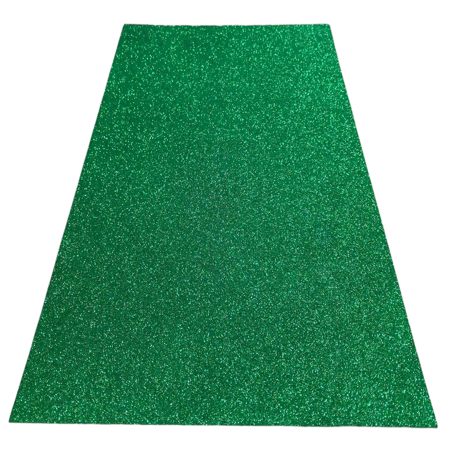 goma eva glitter verde