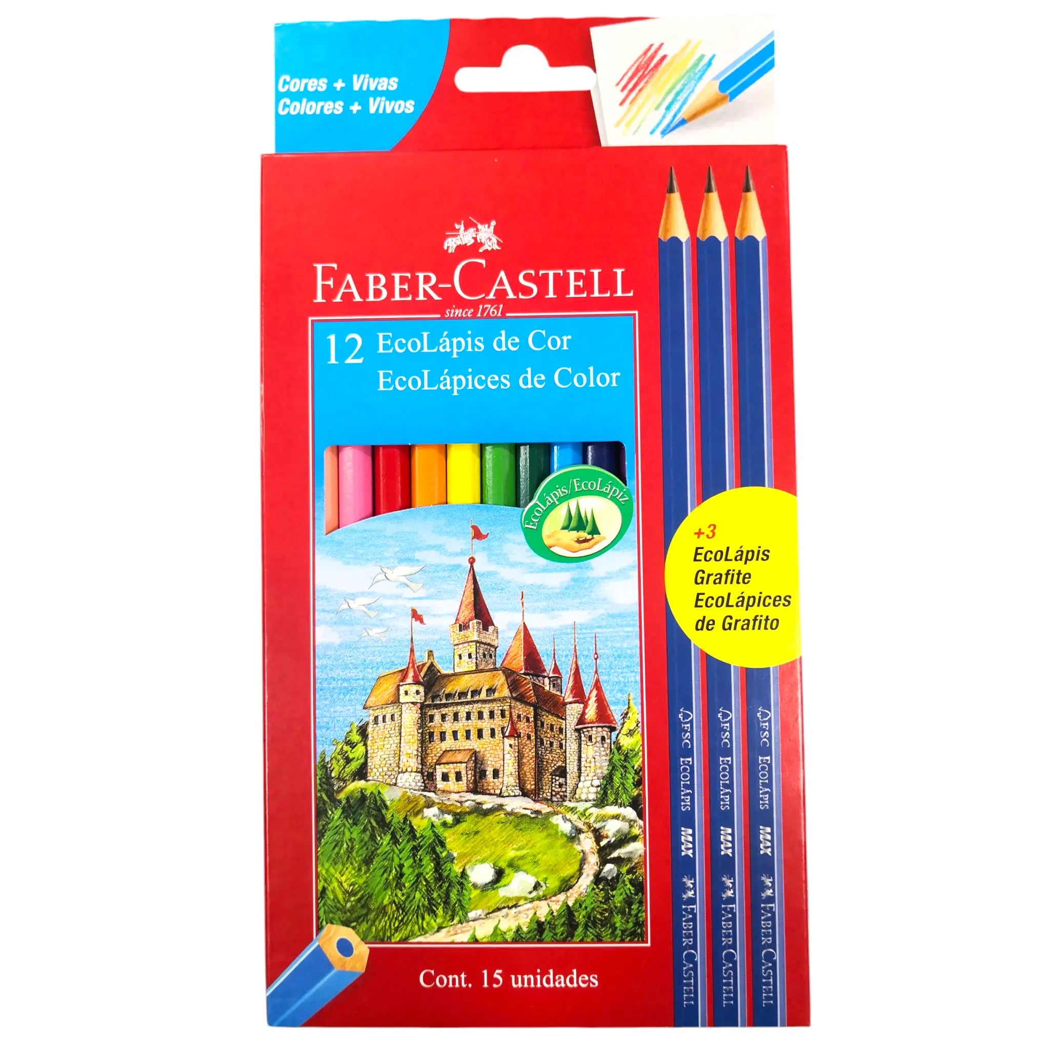 lapices de color faber castell 12 colores