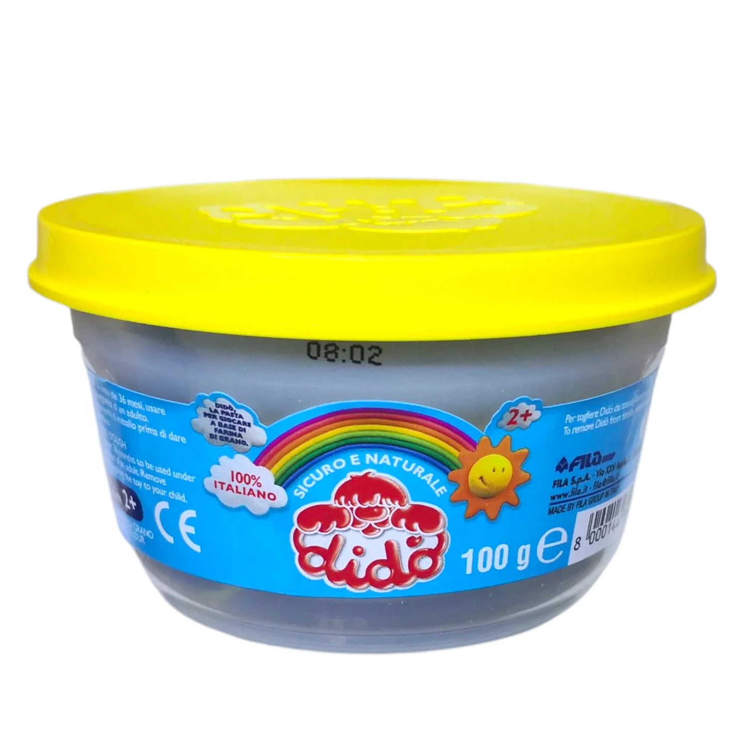 masa para modelar dido 100g amarilla