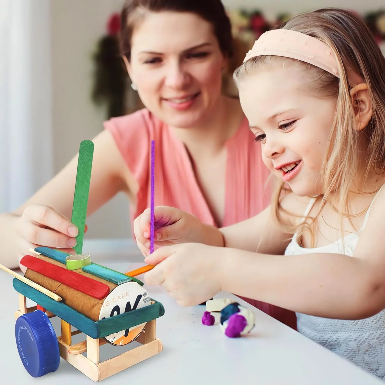 palos de helado de colores