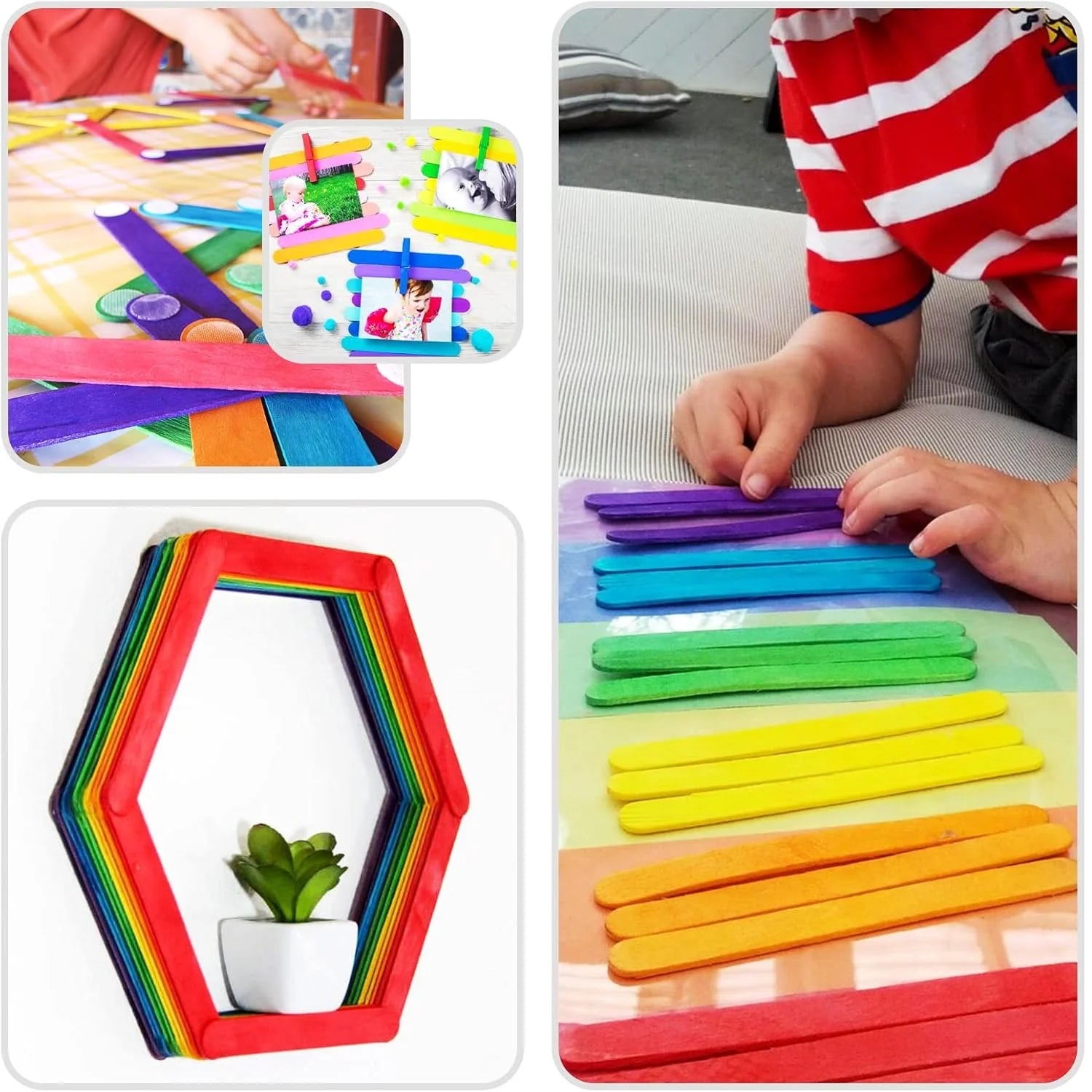 manualidades con palos de helado