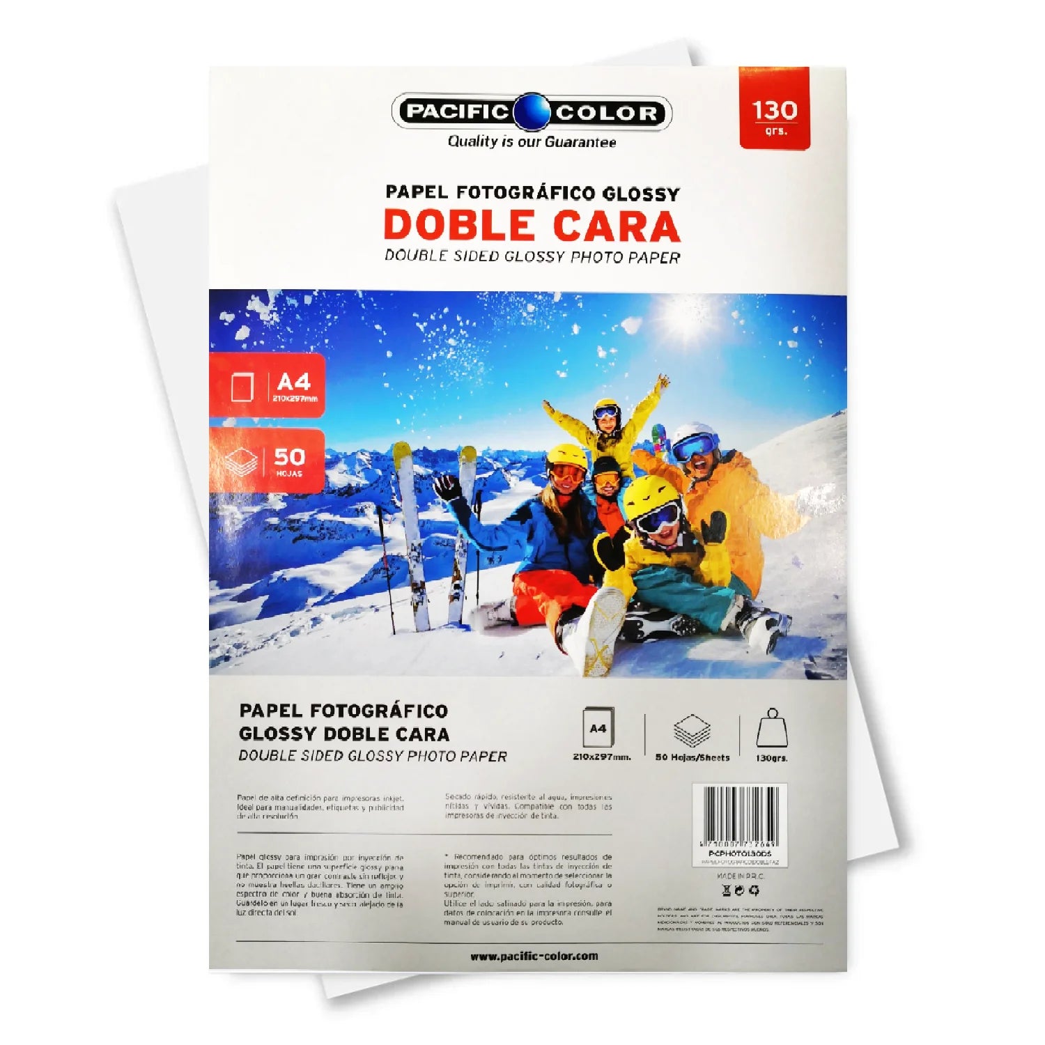 papel fotográfico doble faz