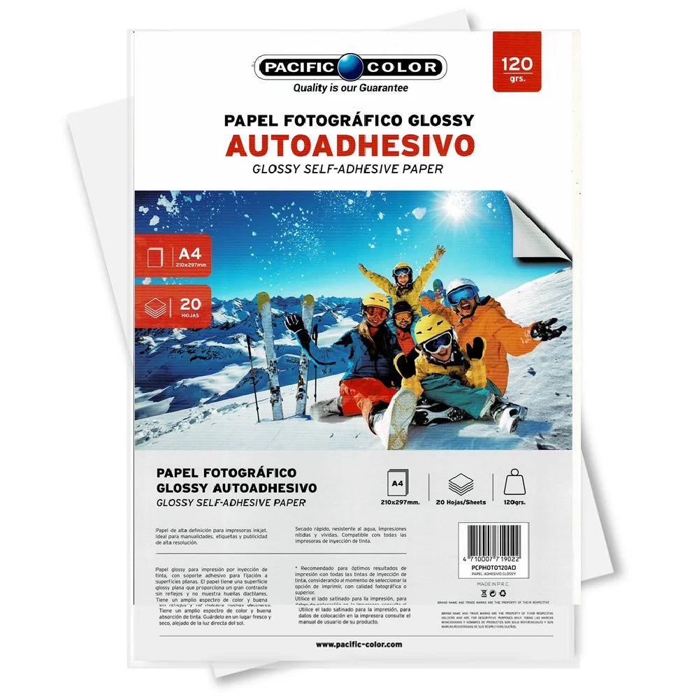 papel fotografico adhesivo