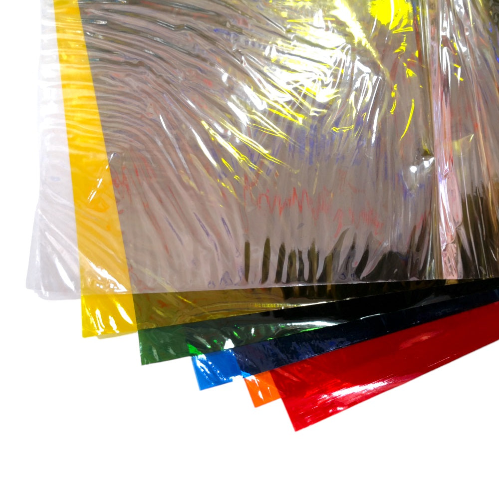 Carpeta Papel Celofán 14 hjs 6 Colores Proarte