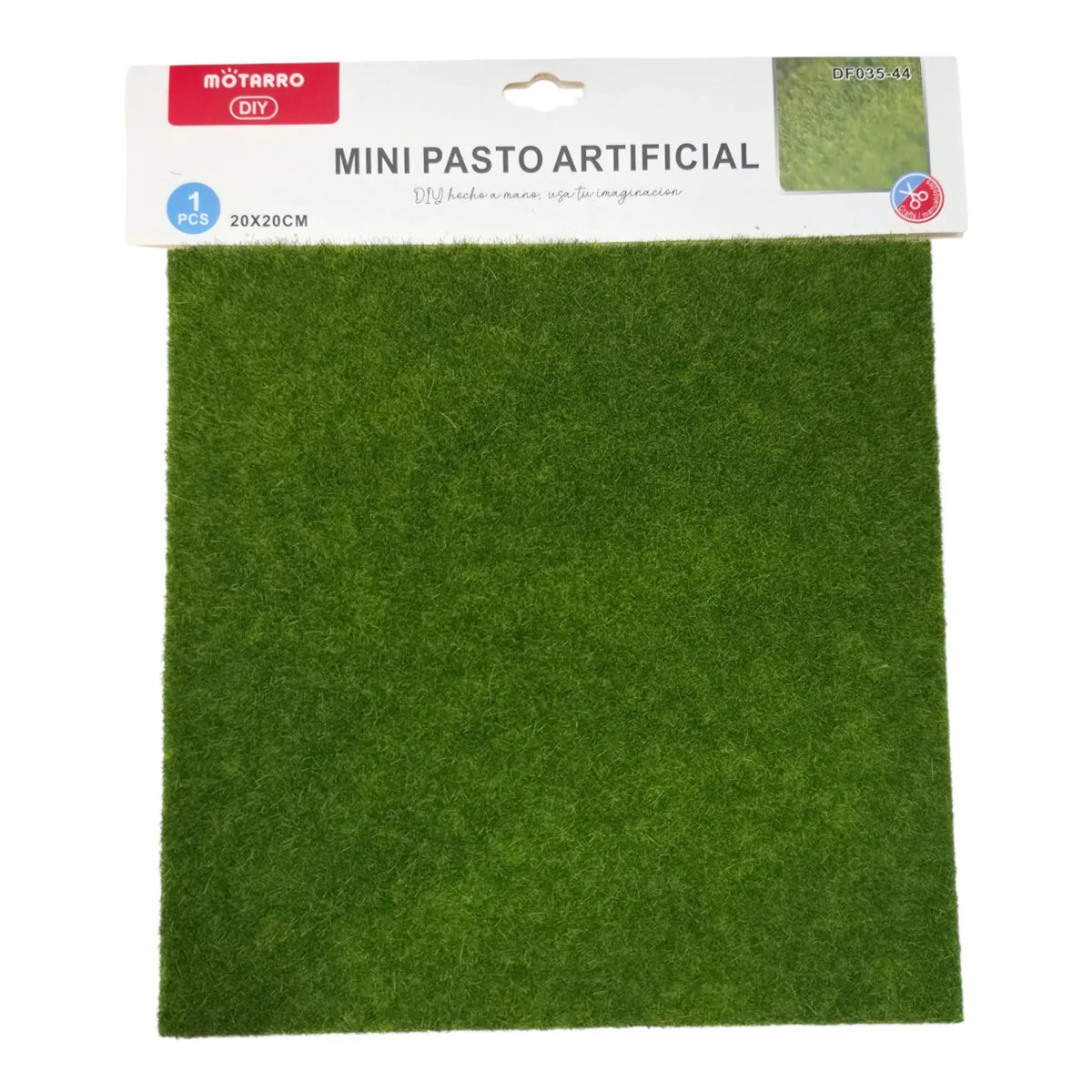 pasto para maqueta 20x20cm