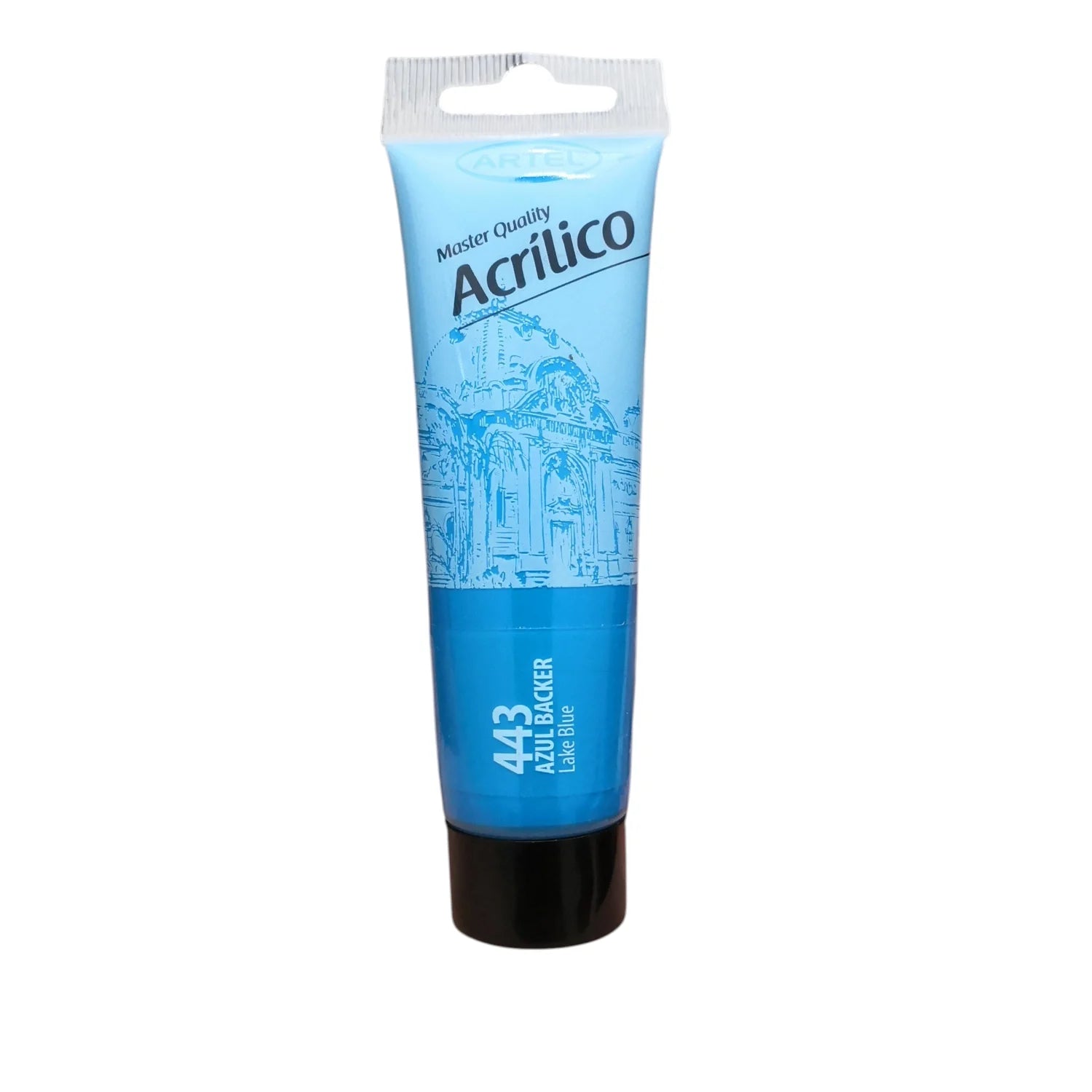 pintura acrilica azul backer