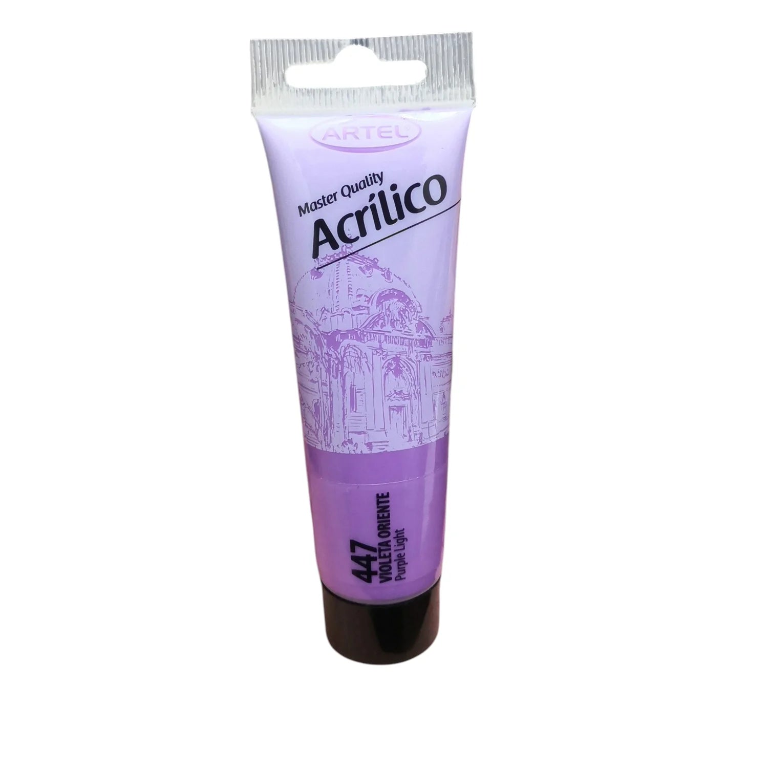 pintura acrilica violeta oriente