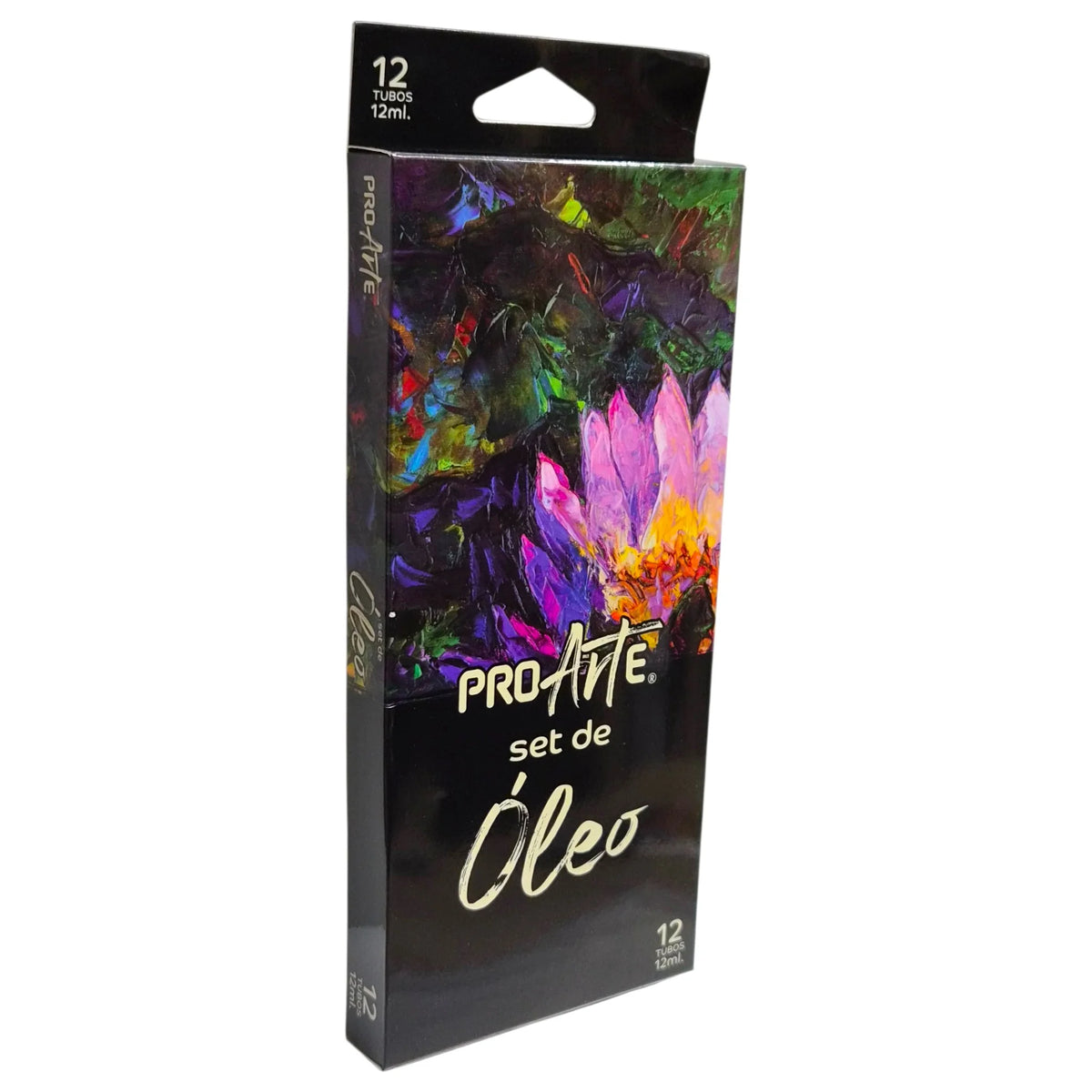 set pintura al oleo 12 colores