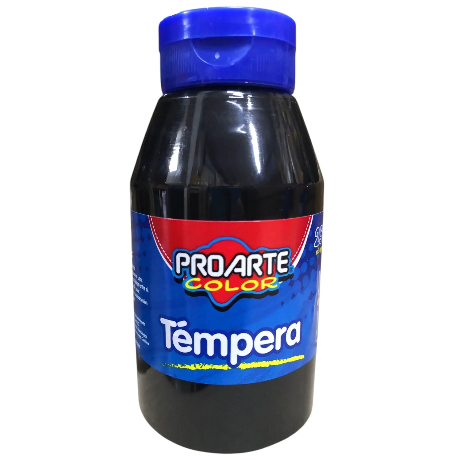 témpera 250ml negro
