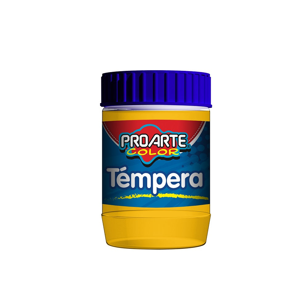 témpera amarilla