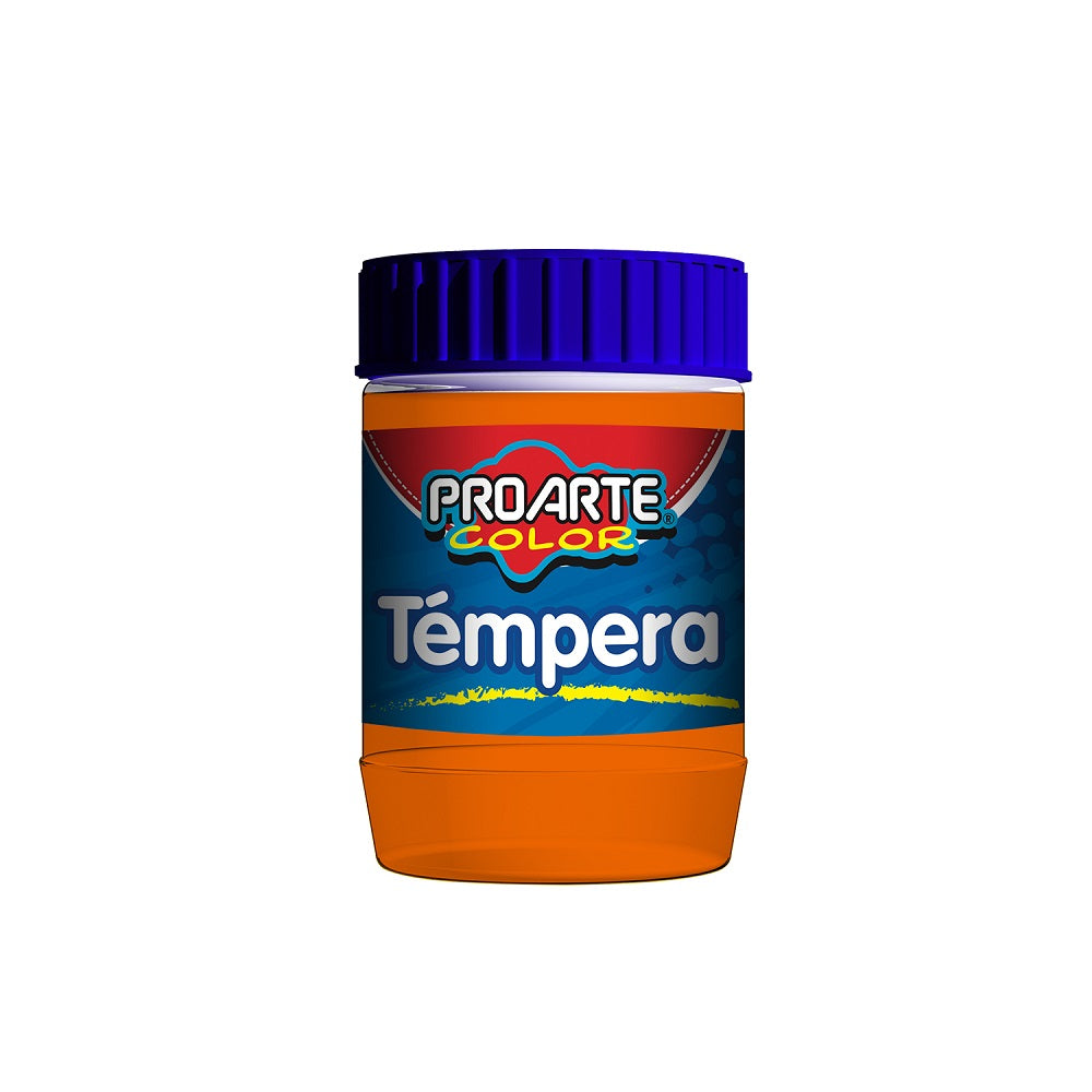 tempera naranja