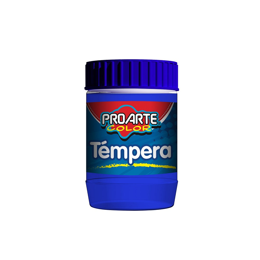 tempera azul