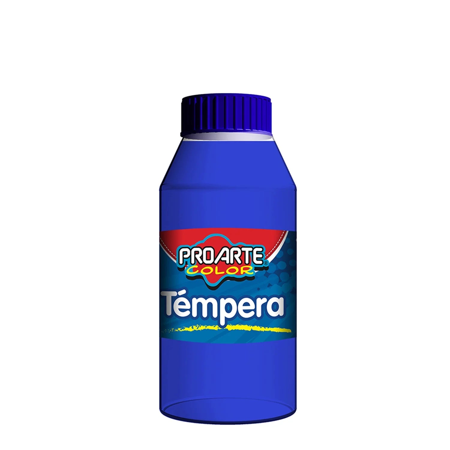 témpera 250ml azul