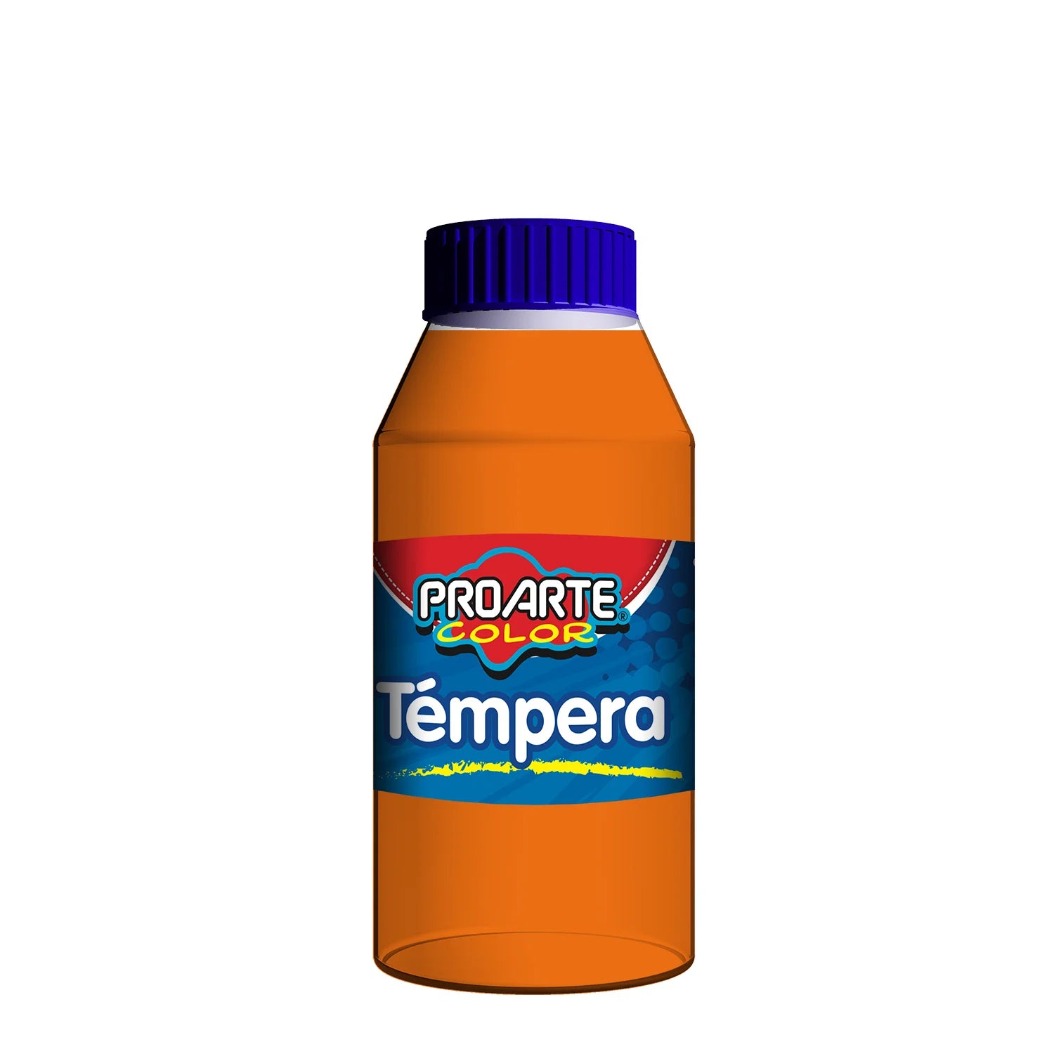 témpera 250ml naranja