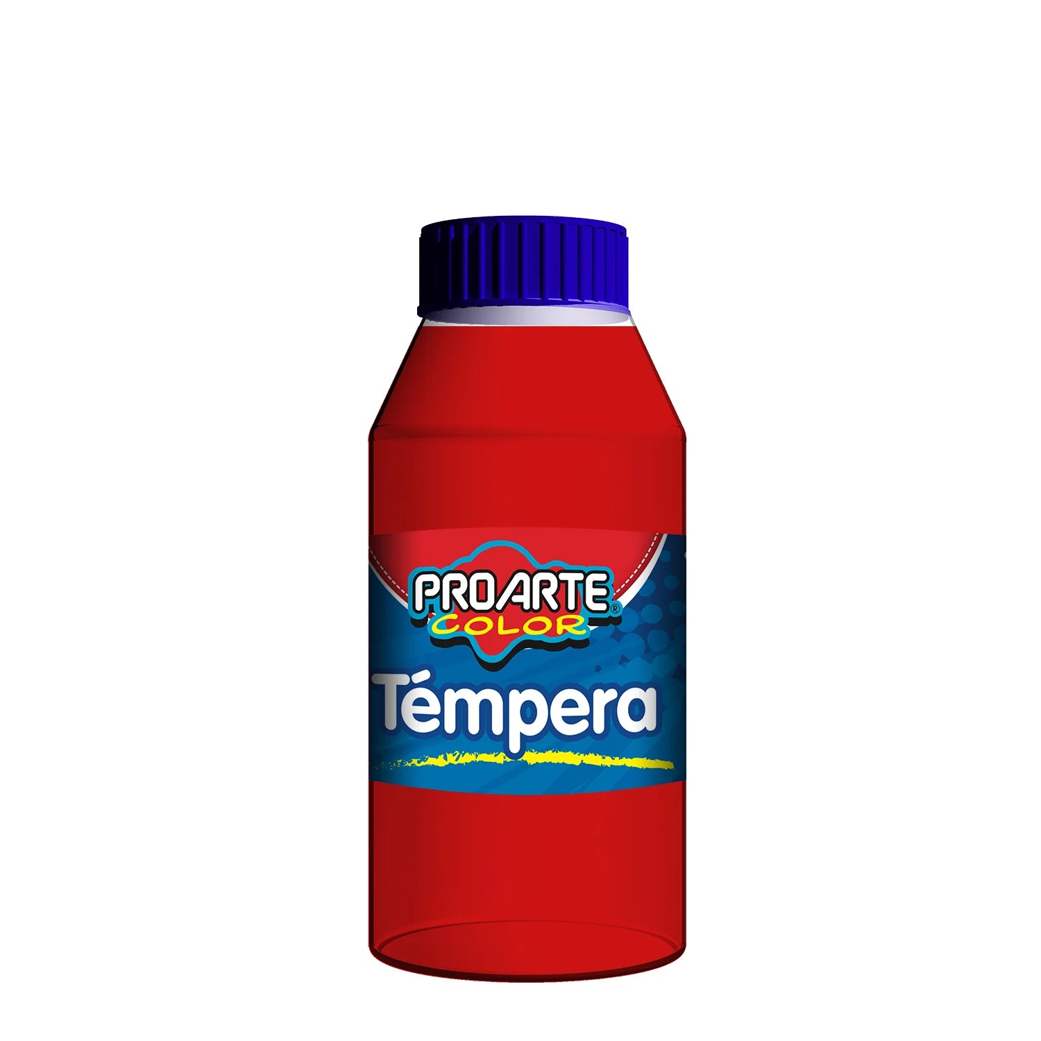 témpera 250ml roja