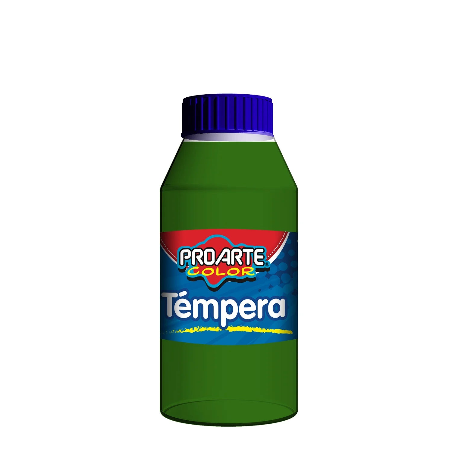 témpera 250ml verde