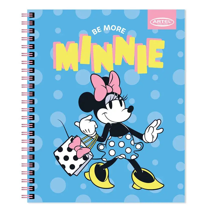 cuaderno minnie
