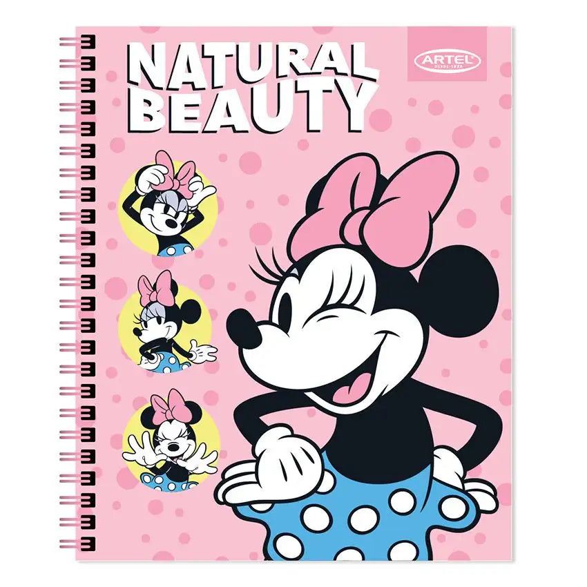 cuaderno universitario minnie
