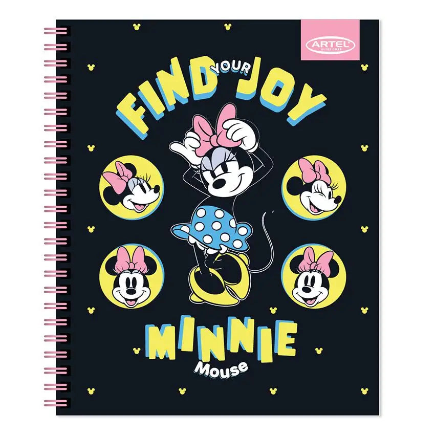 cuadernos universitarios minnie