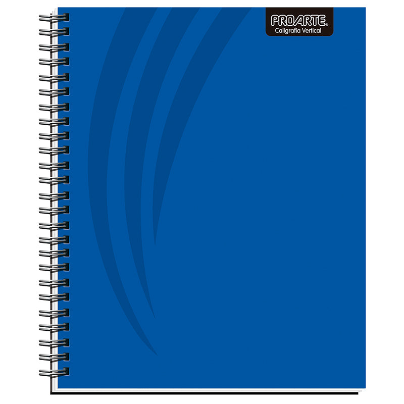 Cuaderno Universitario Liso 100hjs Caligrafía Vertical Proarte