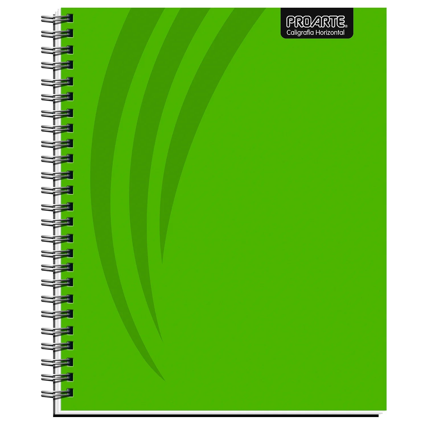 cuaderno universitario caligrafía horizontal