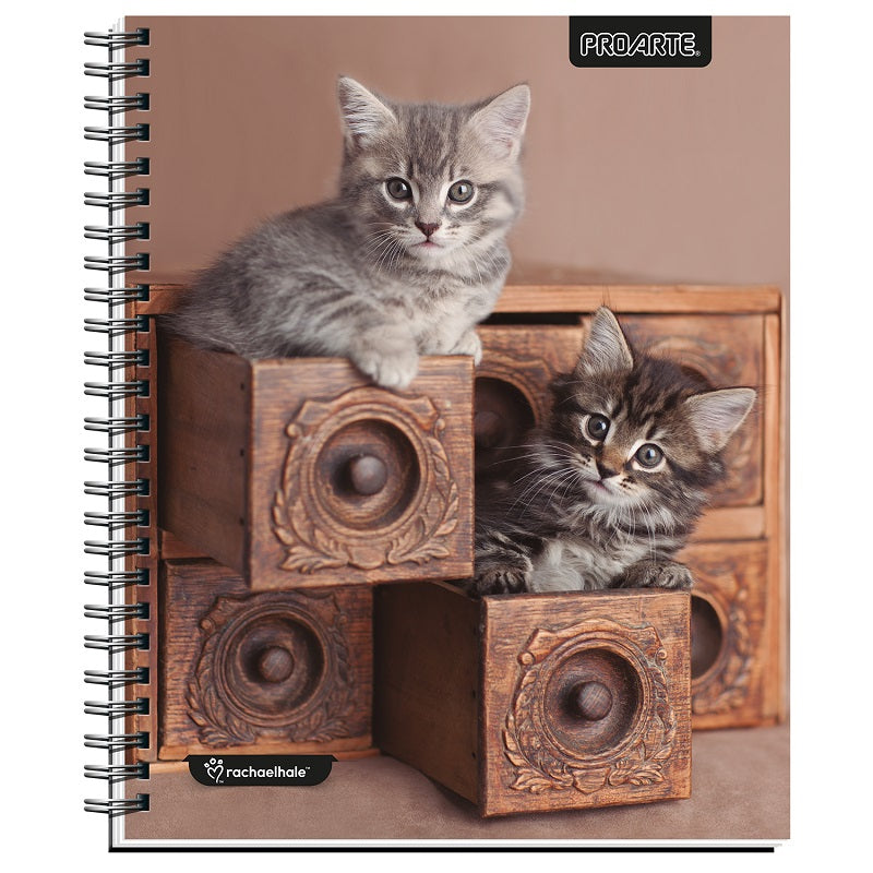 Cuaderno Universitario Animales Adorables 100hjs 7mm Proarte
