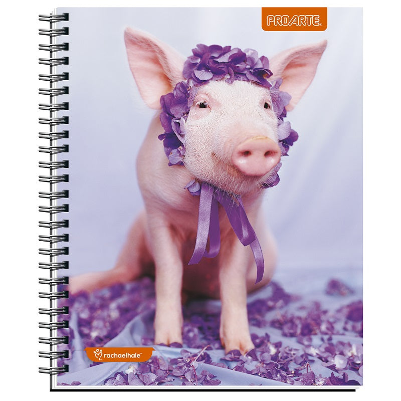 Cuaderno Universitario Animales Adorables 100hjs 7mm Proarte