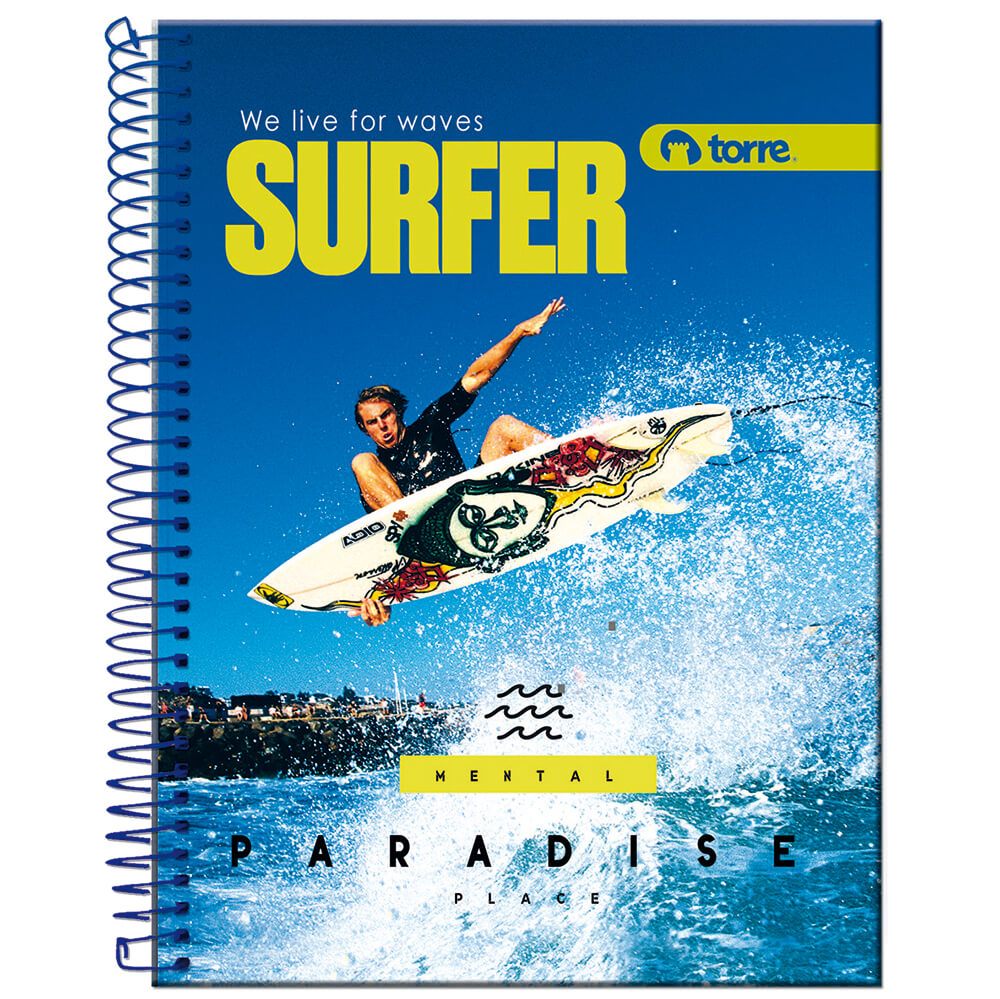 cuaderno triple deportes extremo