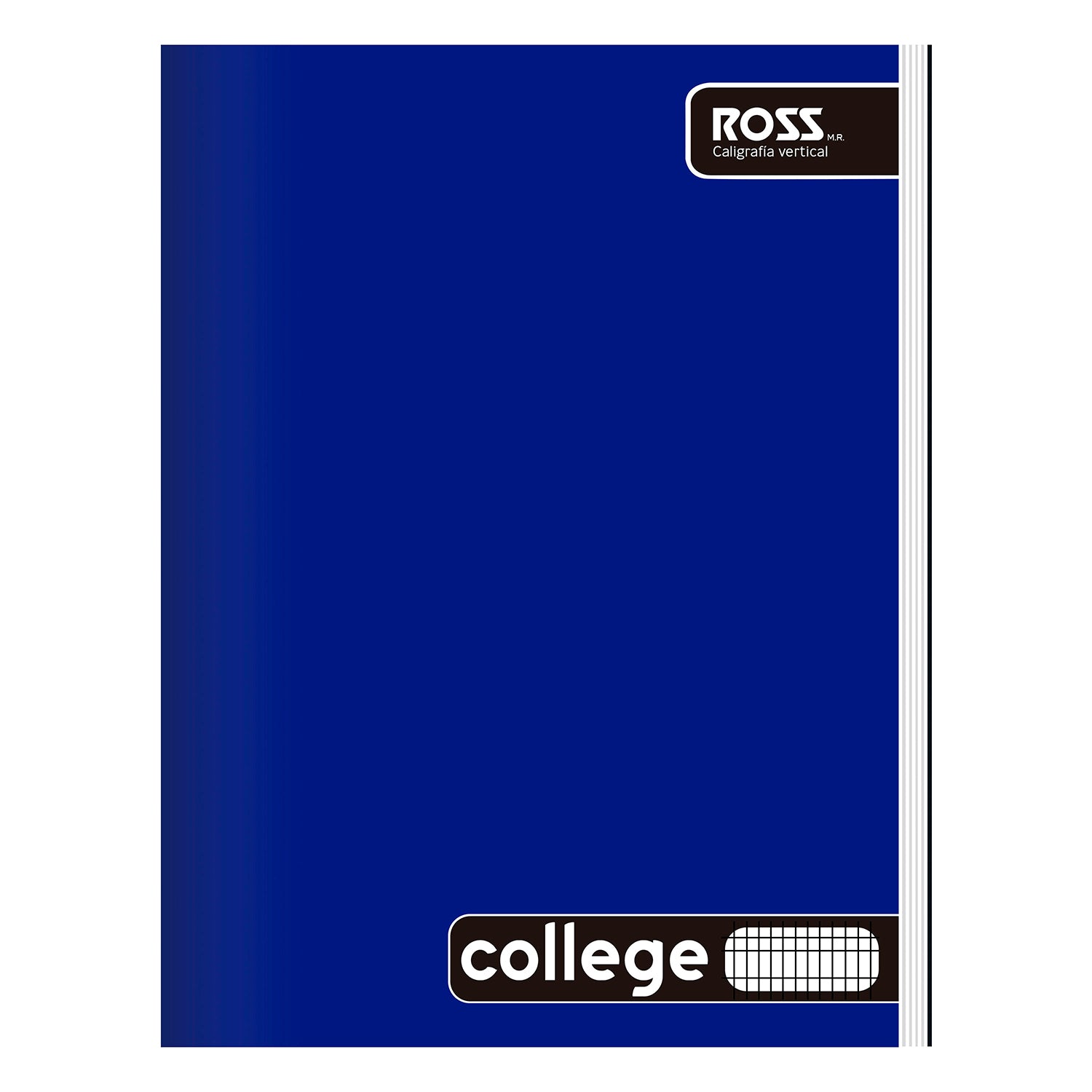 Cuaderno College 80hjs Caligrafía Vertical Ross 28403-3