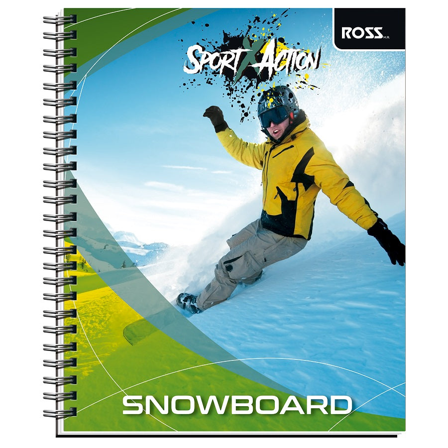 Cuaderno Universitario Sport Action 100hjs 7mm Ross