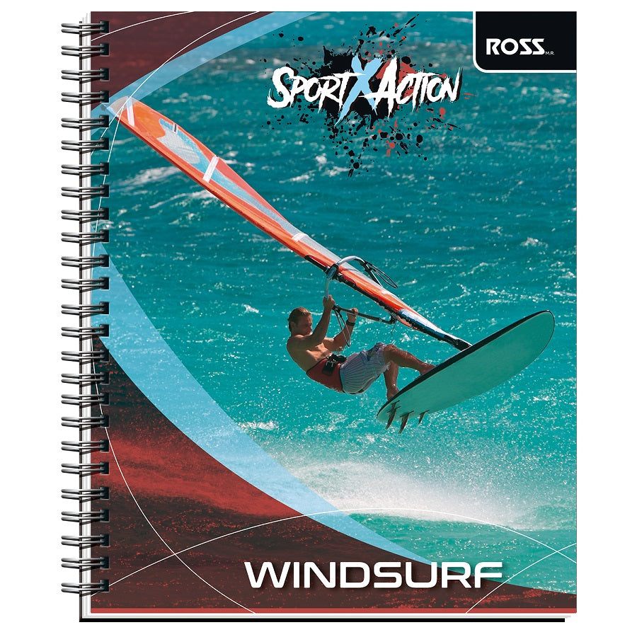 Cuaderno Universitario Sport Action 100hjs 7mm Ross