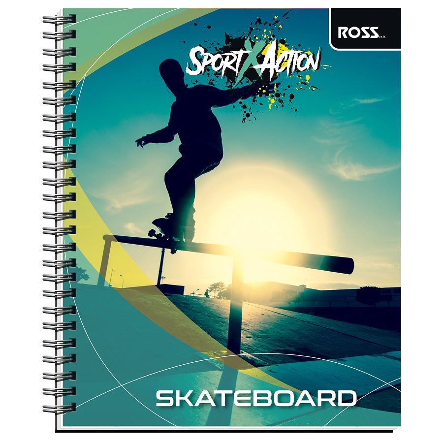 Cuaderno Universitario Sport Action 100hjs 7mm Ross