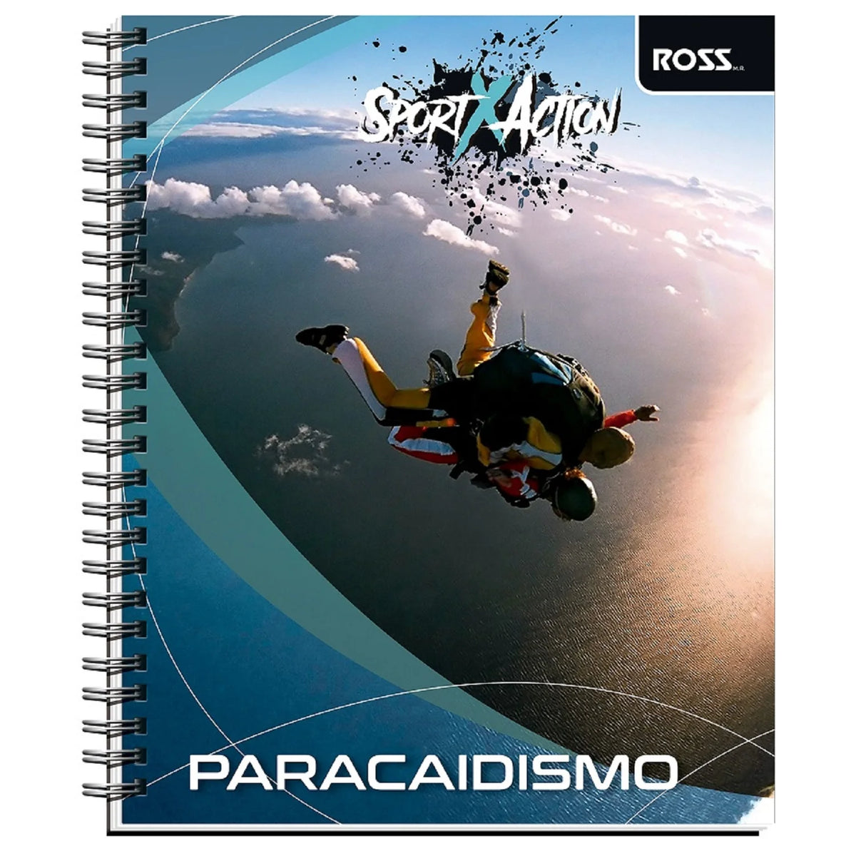 cuaderno universitario paracaidismo