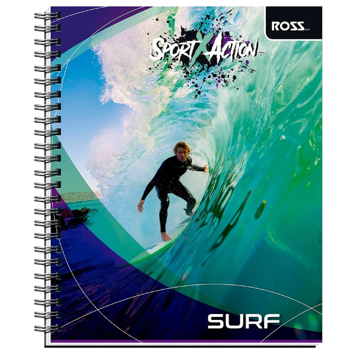 Cuaderno Universitario Sport Action 100hjs 7mm Ross