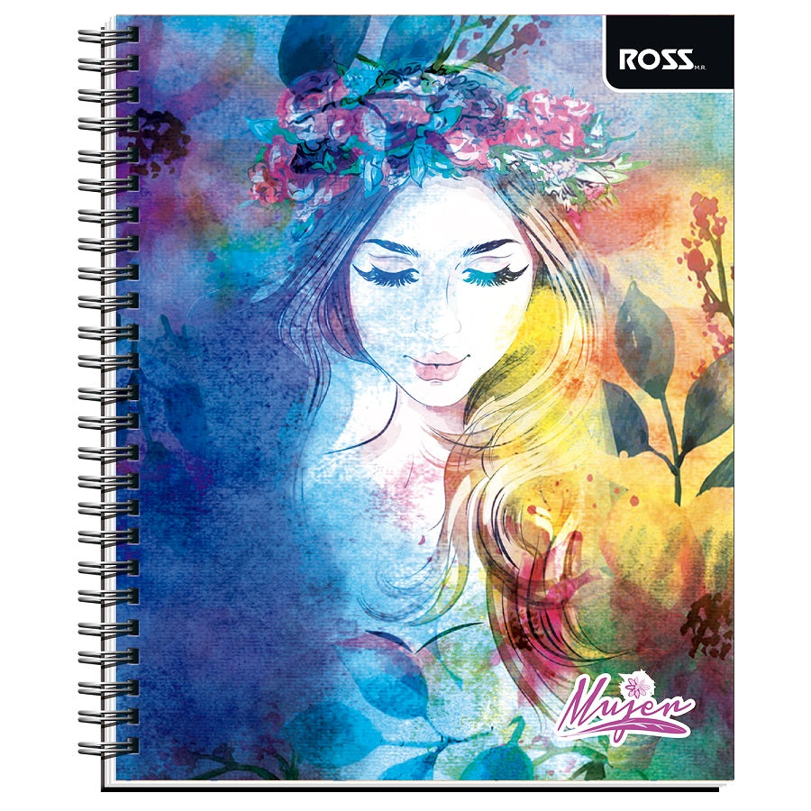 Cuaderno Universitario Mujer 100hjs 7mm Ross