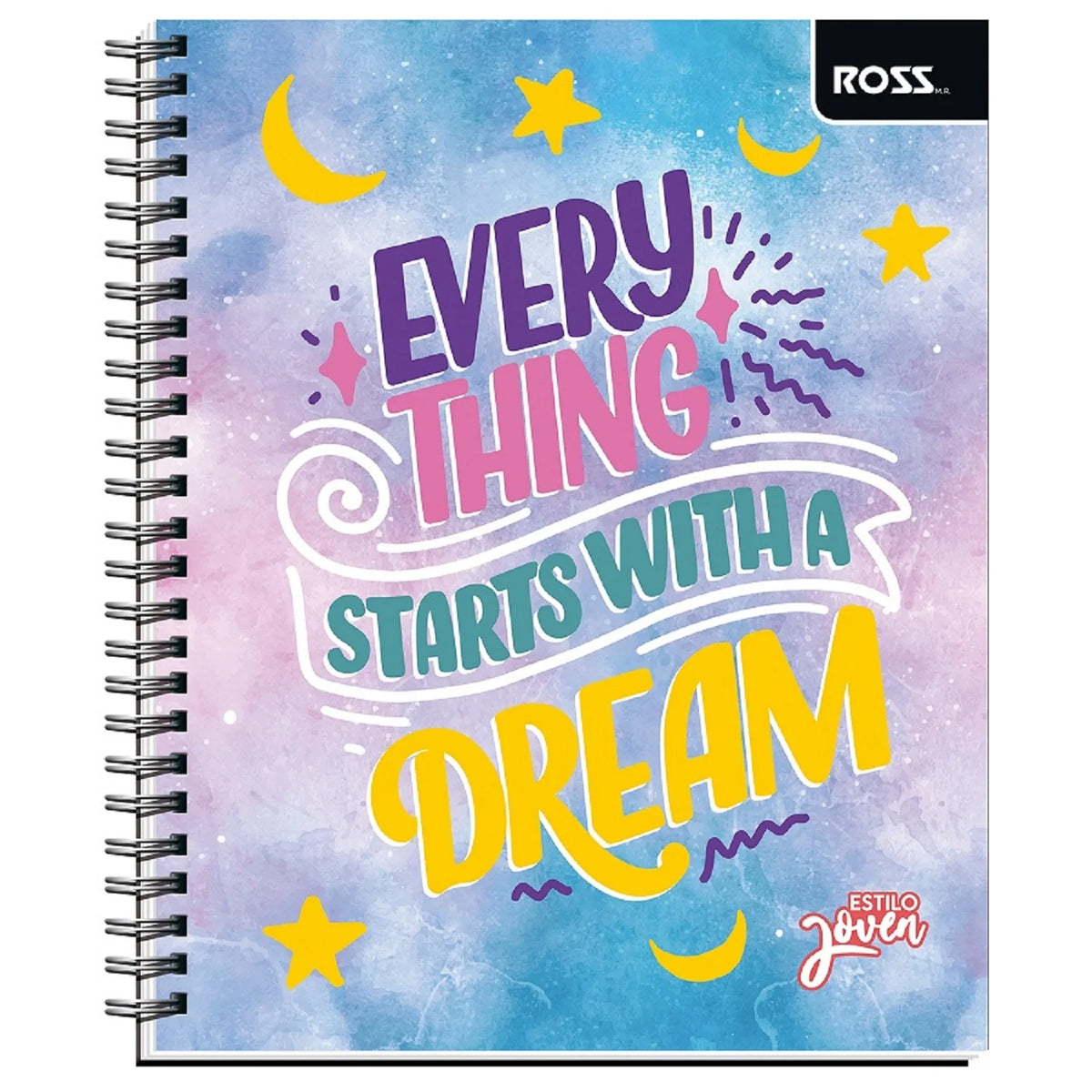 Cuaderno Universitario Estilo Joven 100hjs 7mm Ross