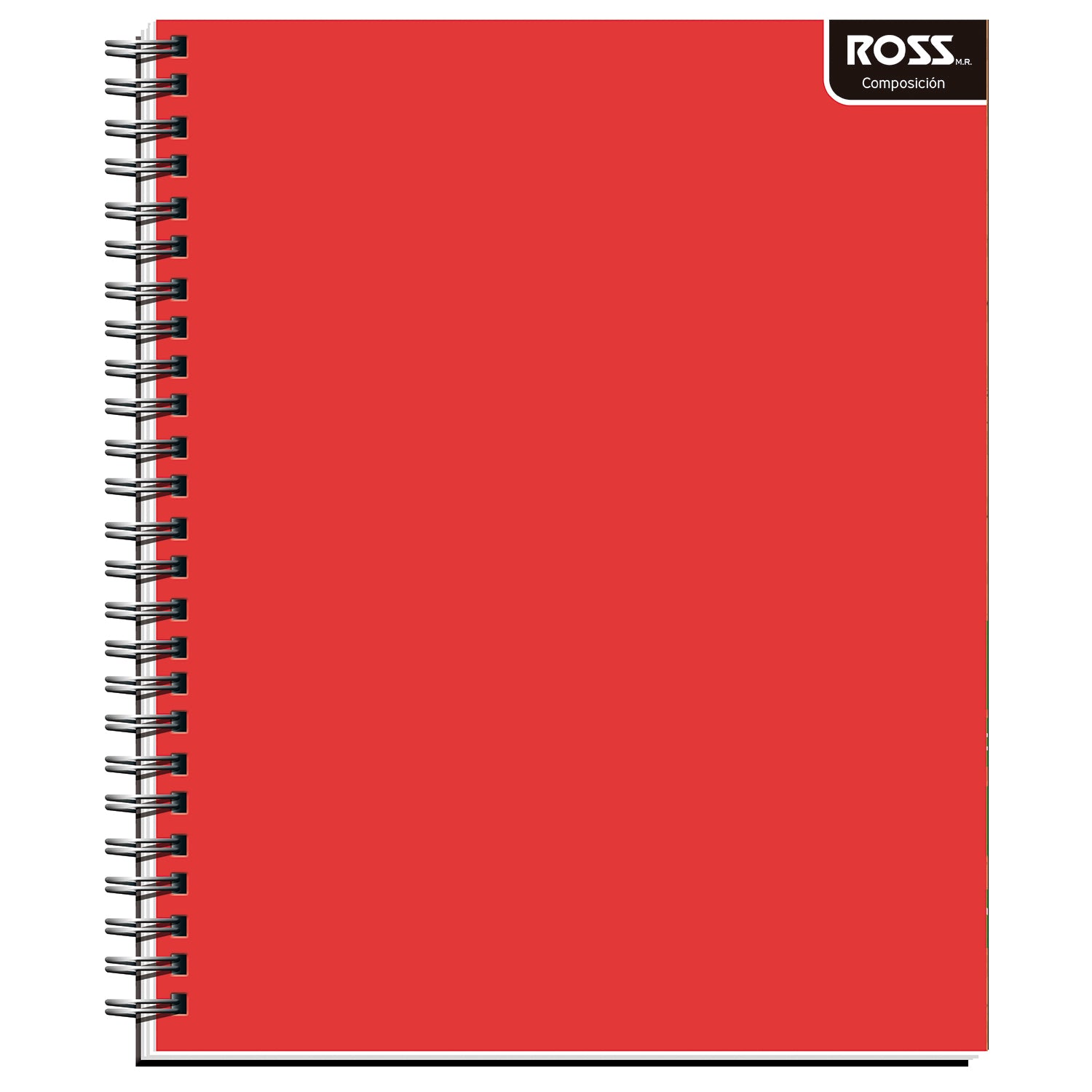 Cuaderno Universitario Liso 100hjs Composición Ross