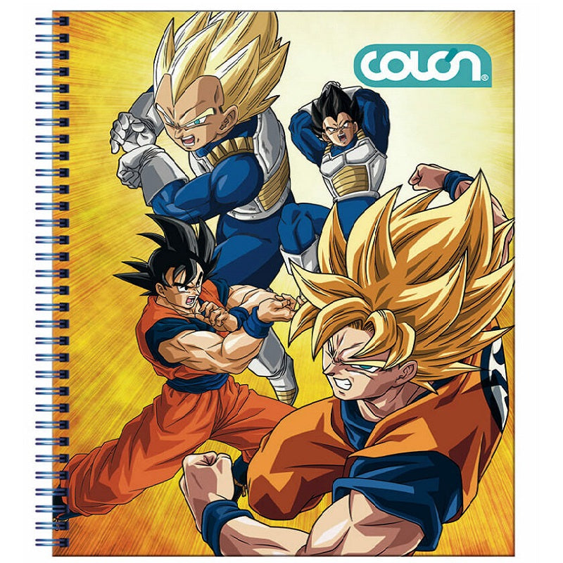 cuaderno universitario super super saiyajin