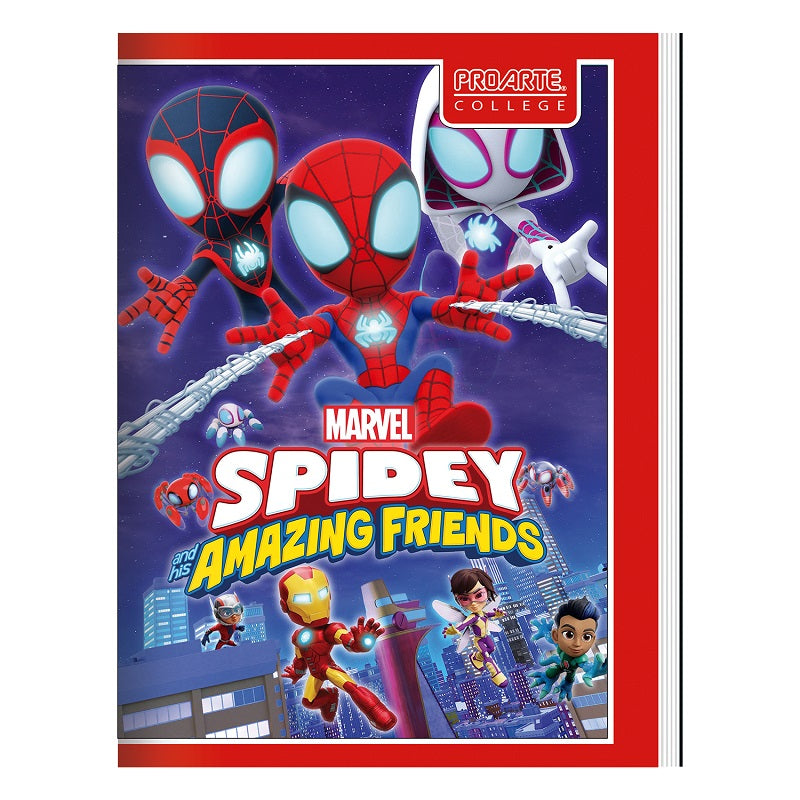 cuadernos spider-man