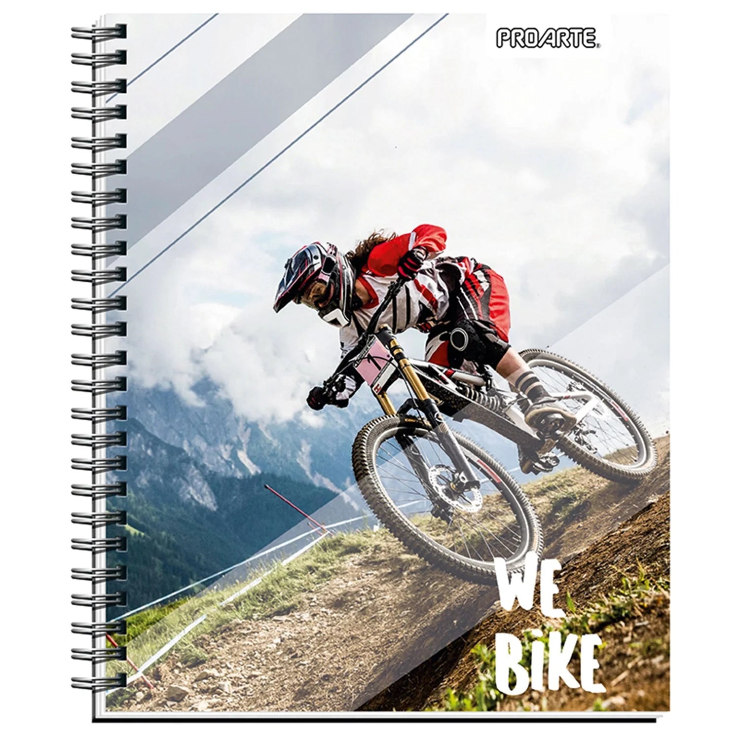 cuaderno universitario mountain bike