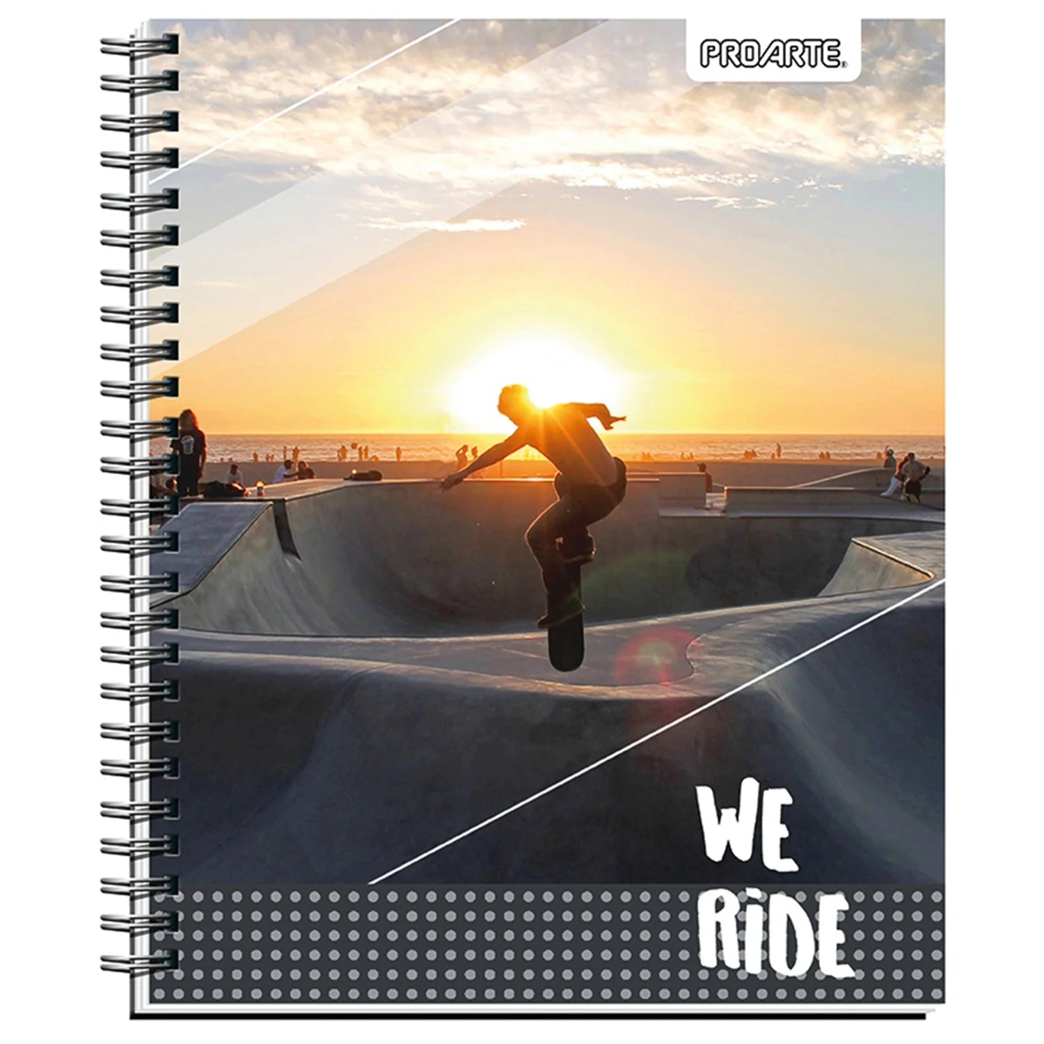 cuaderno universitario skate